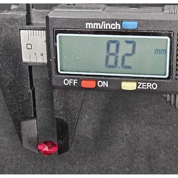 Lab-Grown Ruby Gemstone 4.06 ctw Loose High Quality Synthetic Faceted Oval Ruby - Picture 8 of 9